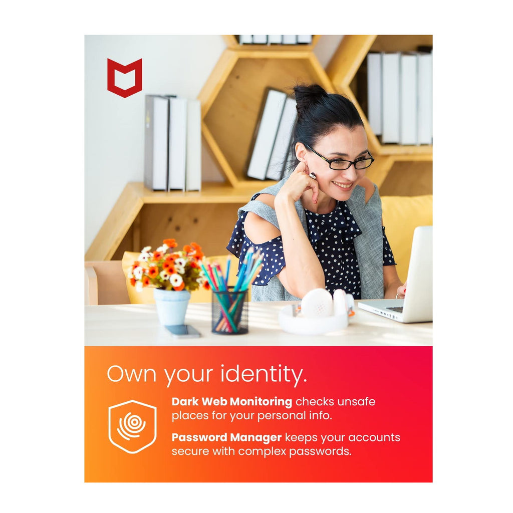 Licencia de antivirus McAfee Total Protection 10 dispositivos